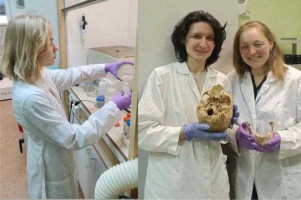 Исследовательская группа ИАЭТ СО РАН: Валентина Алексейцева, Мария Кишкурно, Снежана Жилич