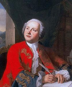 Академик М. В. Ломоносов (1711–1765).