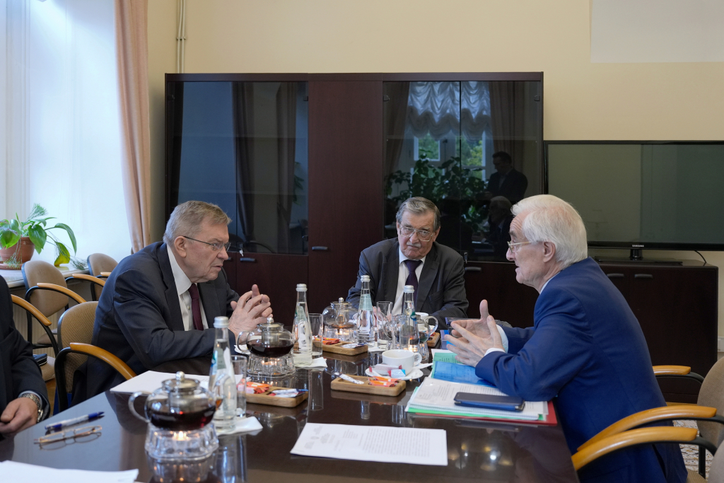 На площадке РАН обсудили вопросы взаимодействия Приднестровского государственного университета и Российской академии наук