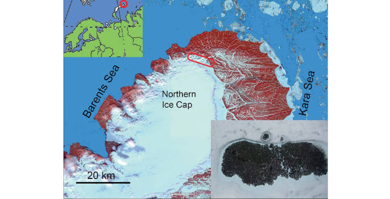 Ледниковые щиты на архипелаге Новая Земля – новые полигоны для поиска и сбора всех типов микрометеоритов
