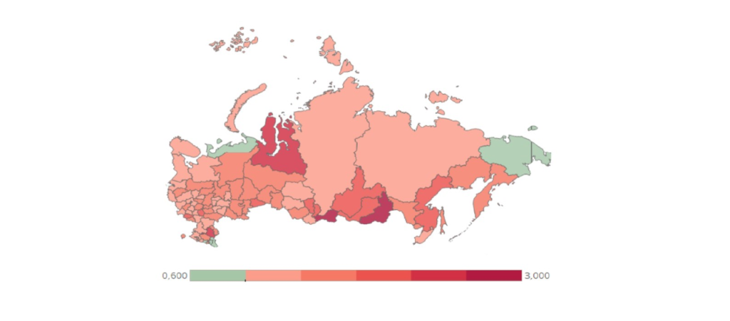 В период пандемии ожидаемая продолжительность жизни женщин в России сократилась сильнее чем мужчин 