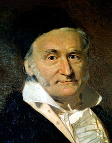 Почетный академик К. Ф. Гаусс (1777–1855).