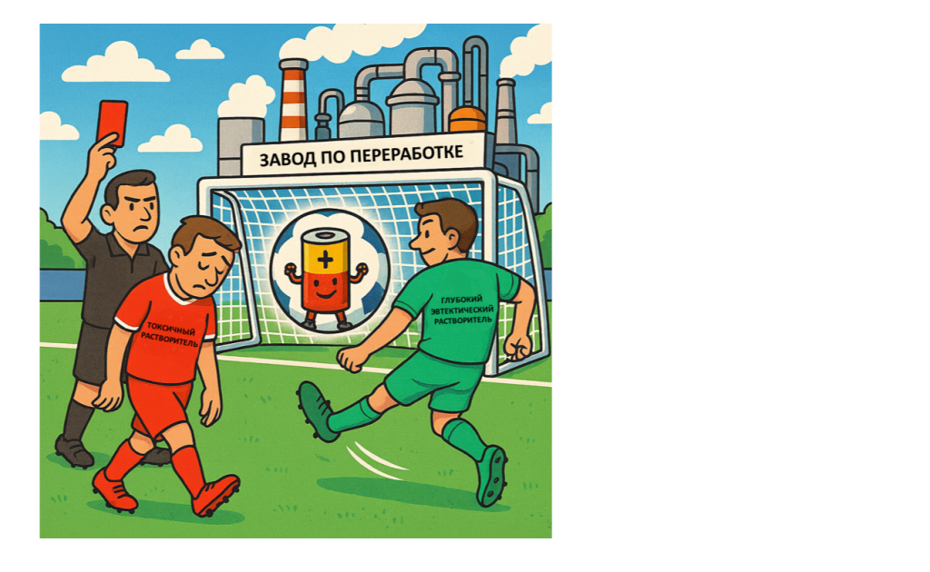 Химики предложили высокоэффективный экстрагент для извлечения ценных металлов из аккумуляторов