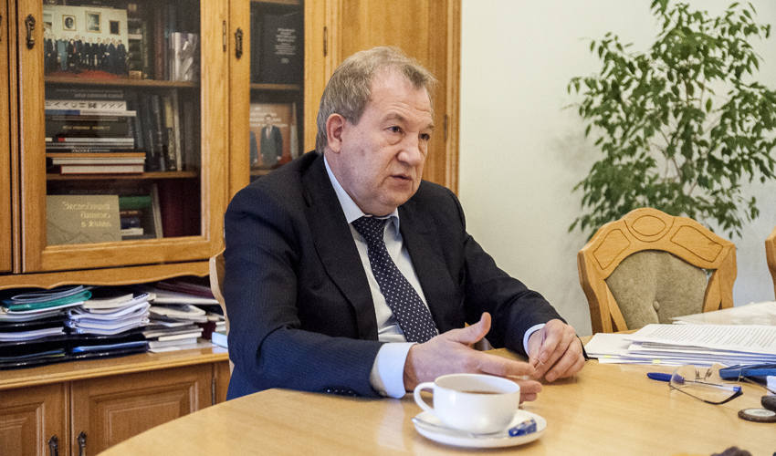 Президент Российской академии наук Геннадий Красников. Фото: Алексей Таранин.