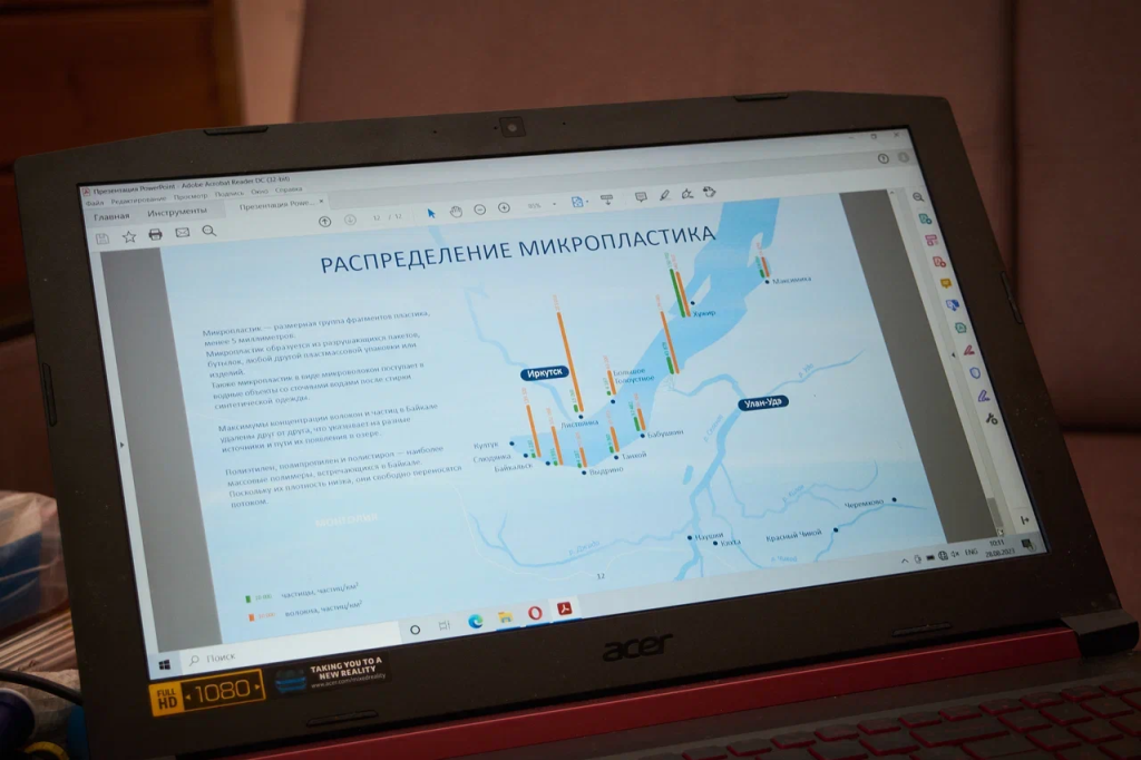 Главная цель экспедиции — измерить и оценить загрязнение Байкала микропластиком