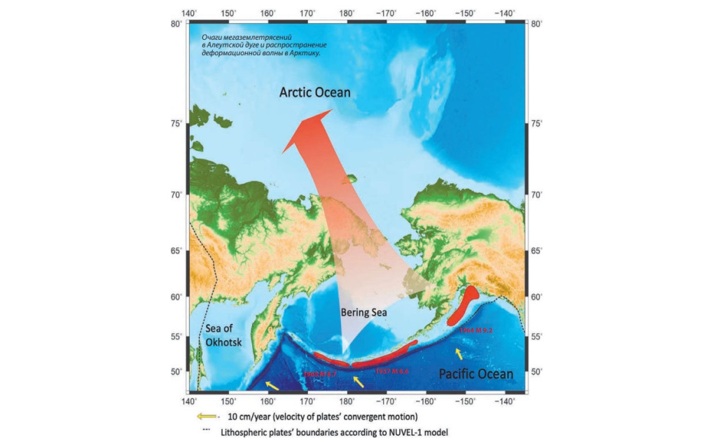 Атака снизу: потепление в Арктике вызвано подземными землетрясениями?