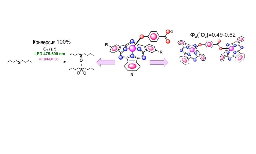 В России впервые синтезировали и изучили субфталоцианиновые фотокатализаторы