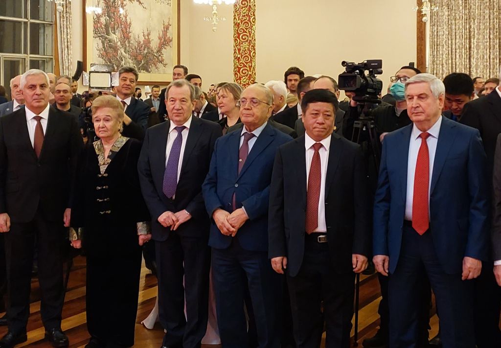 ﻿Президент РАН принял участие в официальном приеме в посольстве КНР