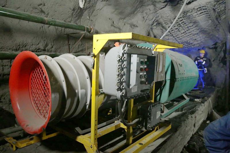 Контроль и управление параметрами среды в подземных шахтах