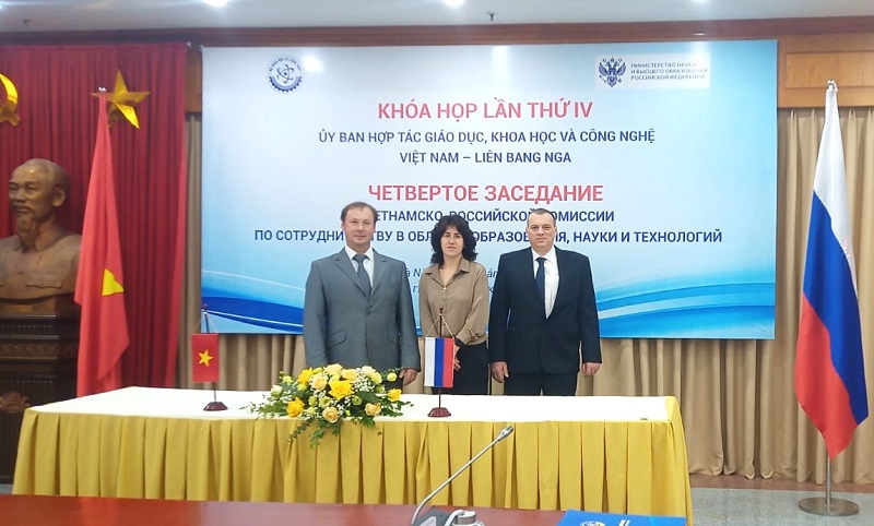 Четвёртое заседание Российско-Вьетнамской комиссии по сотрудничеству в области образования, науки и технологий