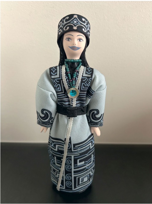 Этнографическая кукла с тамасай. Из коллекции автора