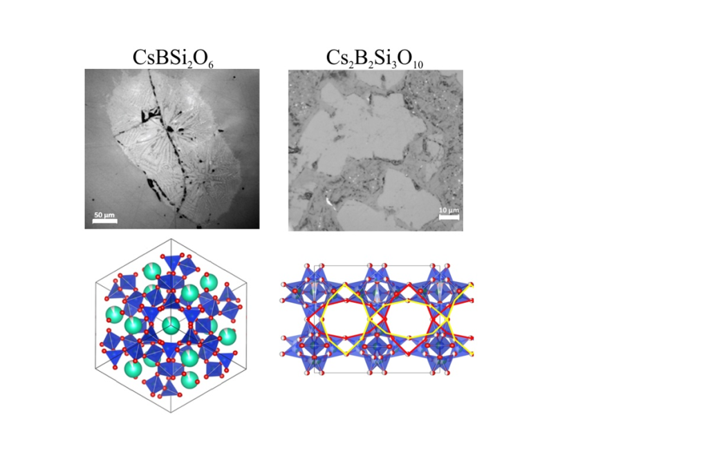 Расшифрована структура кристаллического боросиликата, способного удерживать цезий из радиоактивных отходов
