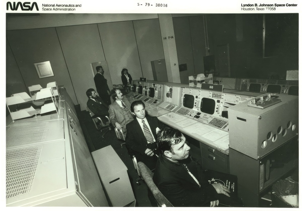 В космическом центре NASA в Хьюстоне, штат Техас