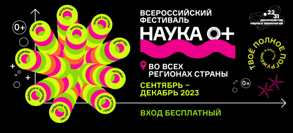 На Всероссийском фестивале НАУКА 0+ расскажут о связи искусства, образования и науки