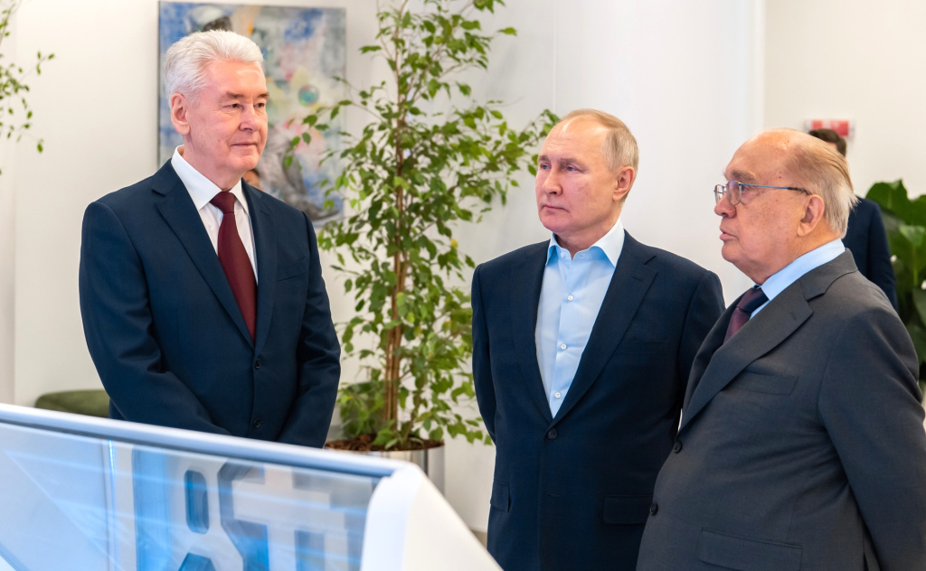 Владимир Путин посетил Московский государственный университет имени М.В.Ломоносова