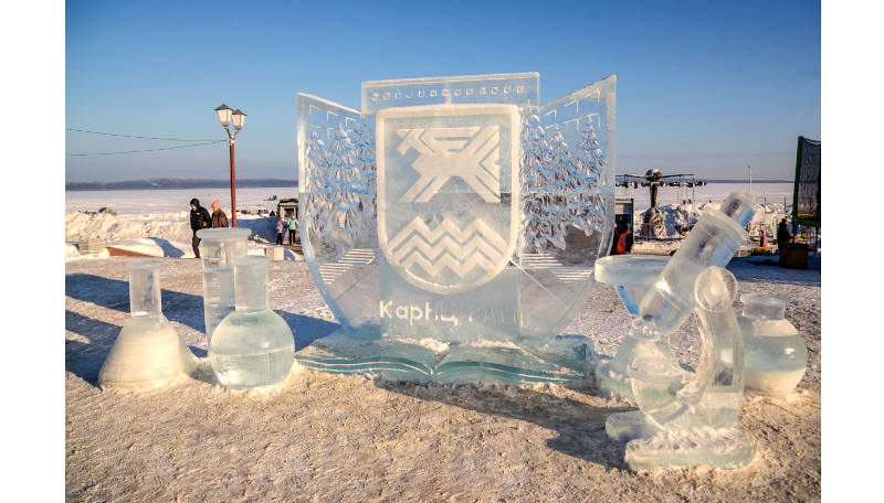 Международный фестиваль снежных и ледовых скульптур в Карелии посвящён 300-летию РАН