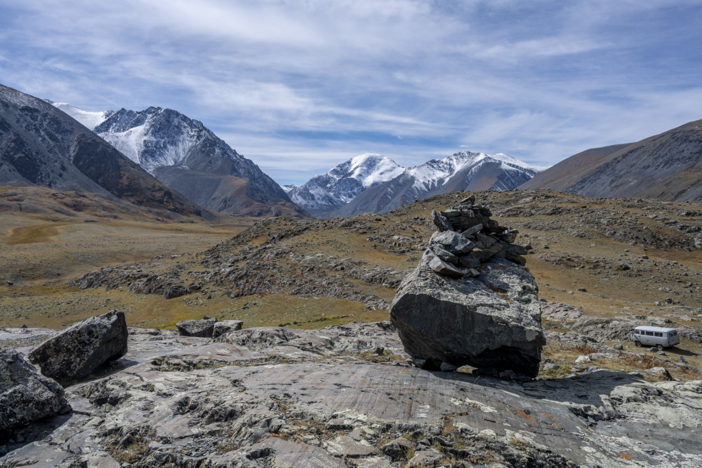 В долине реки Елангаш, Горный Алтай, Россия