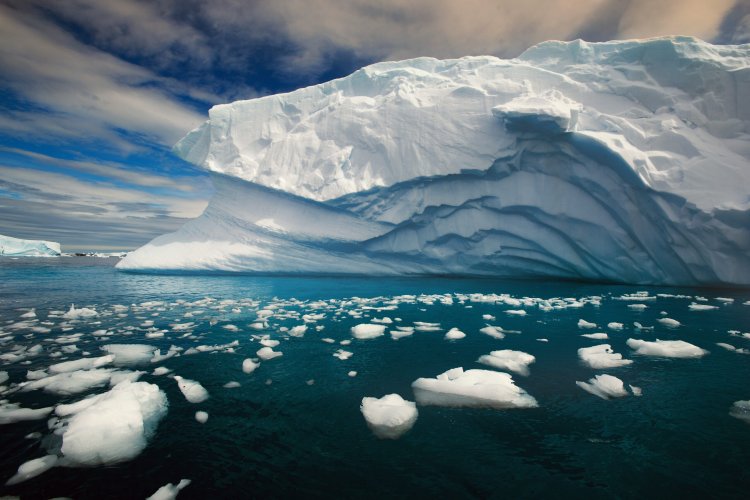 Ледник в Антарктиде. Источник: Wikipedia.