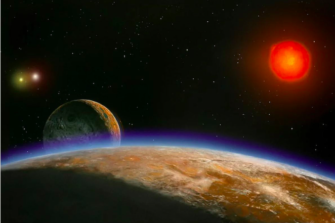 Экзопланета b системы Проксима Центравры могла получить  больше воды, чем Земля