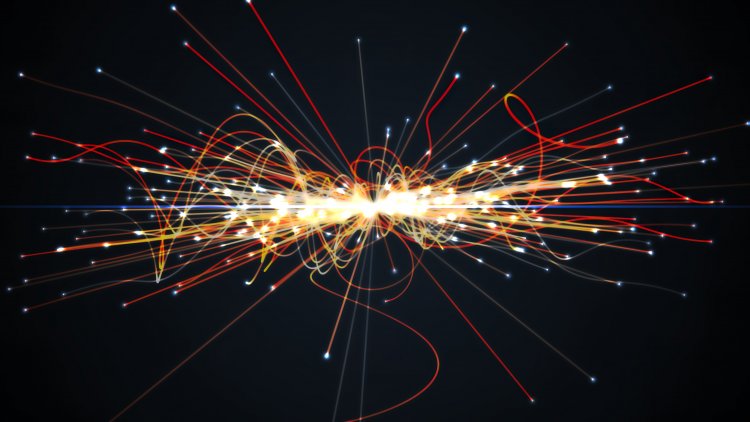 Столкновение частиц в Большом адронном коллайдере. Источник: 123RF.