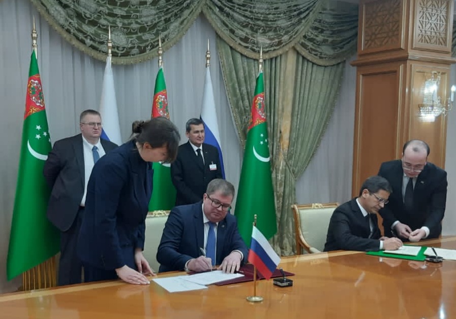 Подписана «дорожная карта» сотрудничества России и Туркменистана  в сфере водопользования и экологии