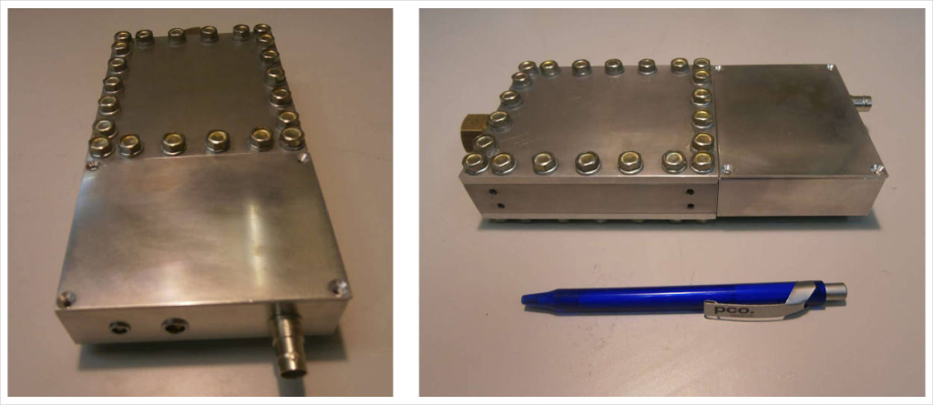 Мониторы пучка с конвертером из карбида бора 10В4С, нанесенного на алюминиевую пластину.