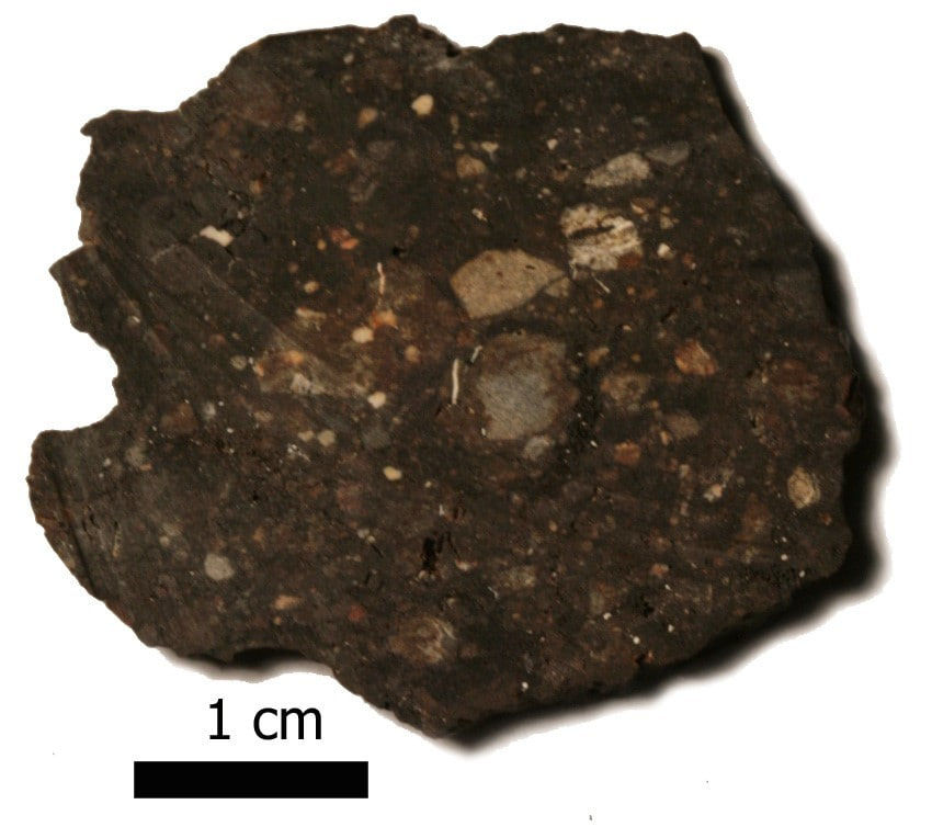 Лунный метеорит Dhofar 1442.