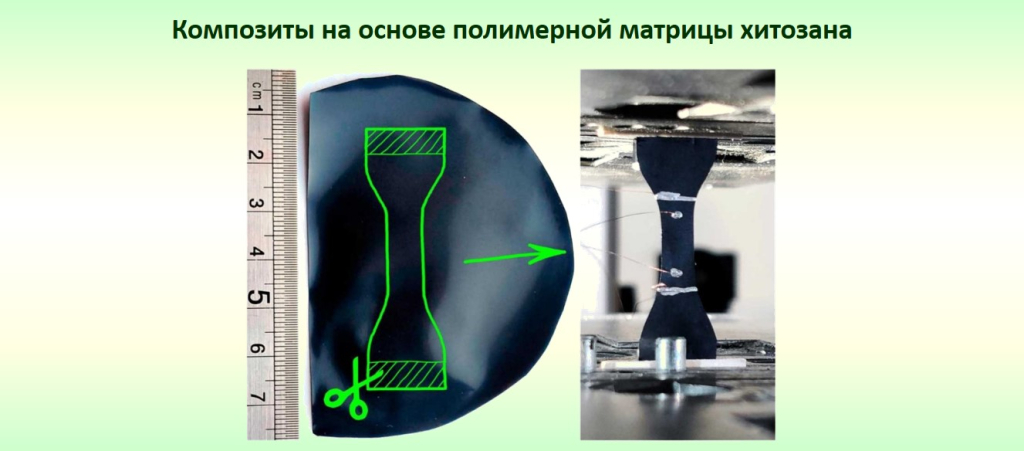 Плёночные материалы на основе хитозана для использования в качестве тензорезисторов с настраиваемыми характеристиками
