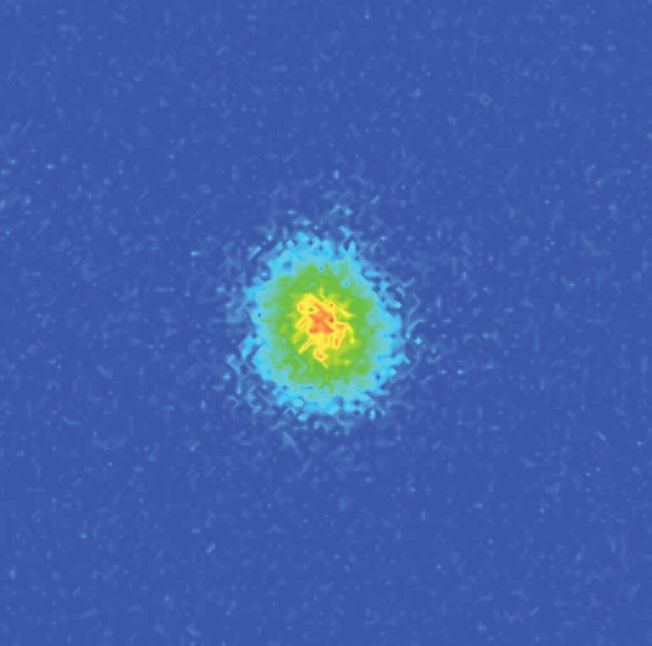 Фотография ионов стационарной плазмы кальция