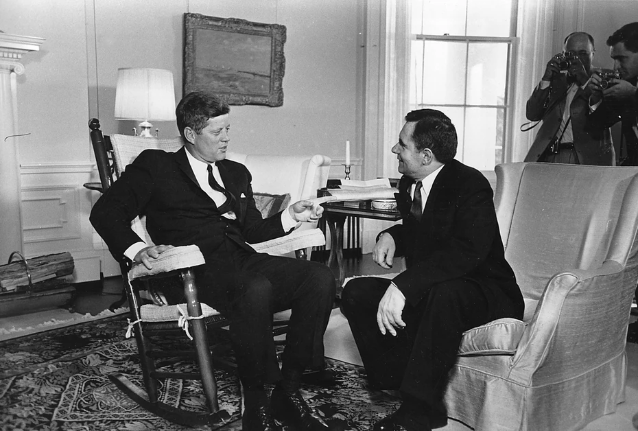Президент США Джон Кеннеди принимает Андрея Громыко, 6 октября 1961 года. Фото: Associated Press / ТАСС.