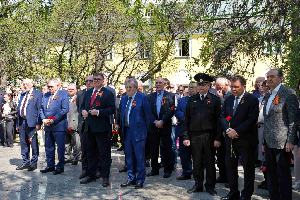  В РАН прошёл торжественный митинг, приуроченный к 81-й годовщине Победы